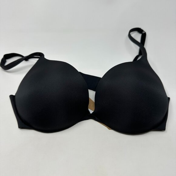 SKIMS NWT ultimate collection push up plunge bra onyx black NWT 36A - Picture 2 of 6
